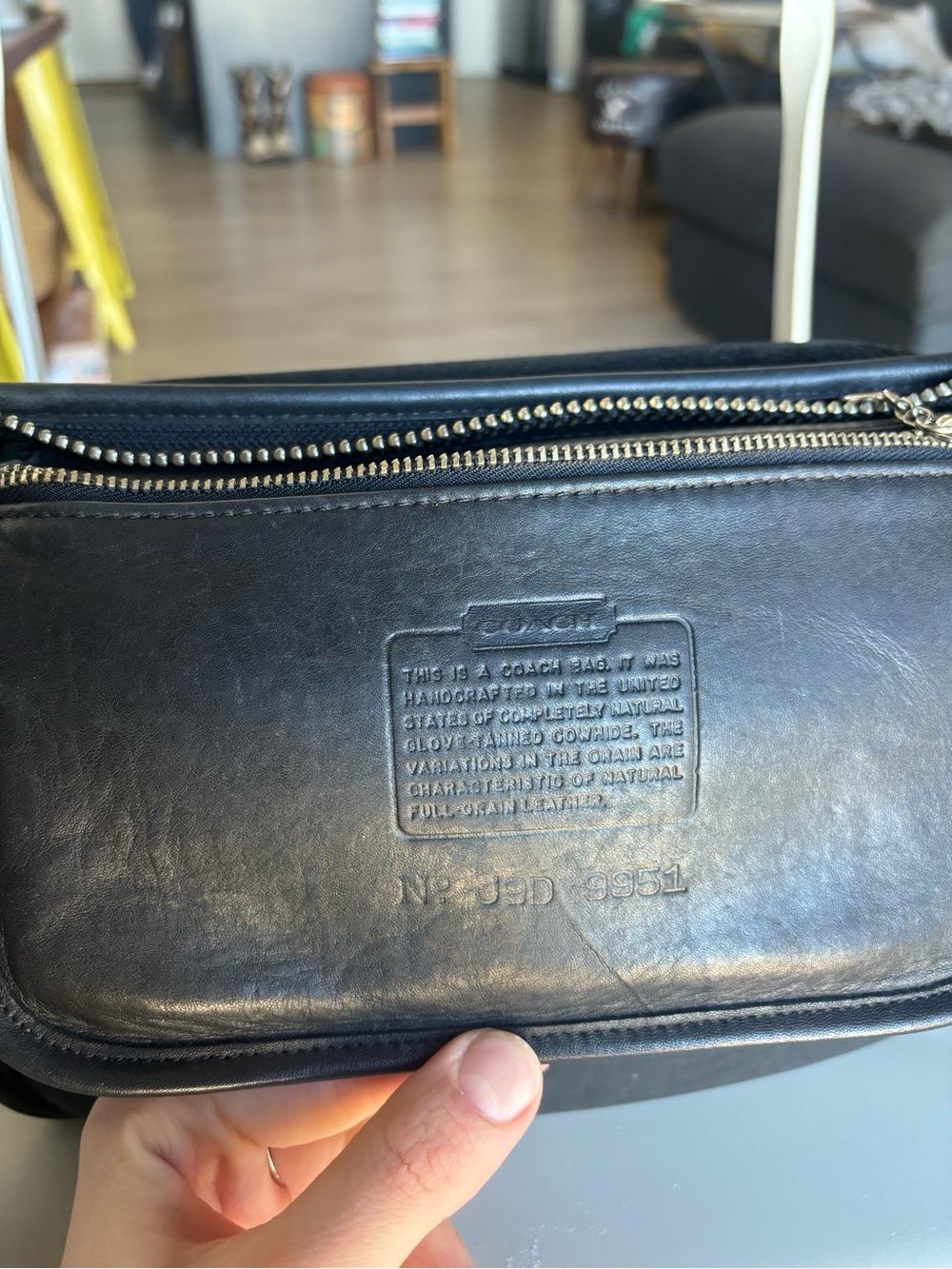 Vintage Coach Patricia Legacy Bag | Style 9951 | Black | Made in USA | 1999 - Picture 3 of 16